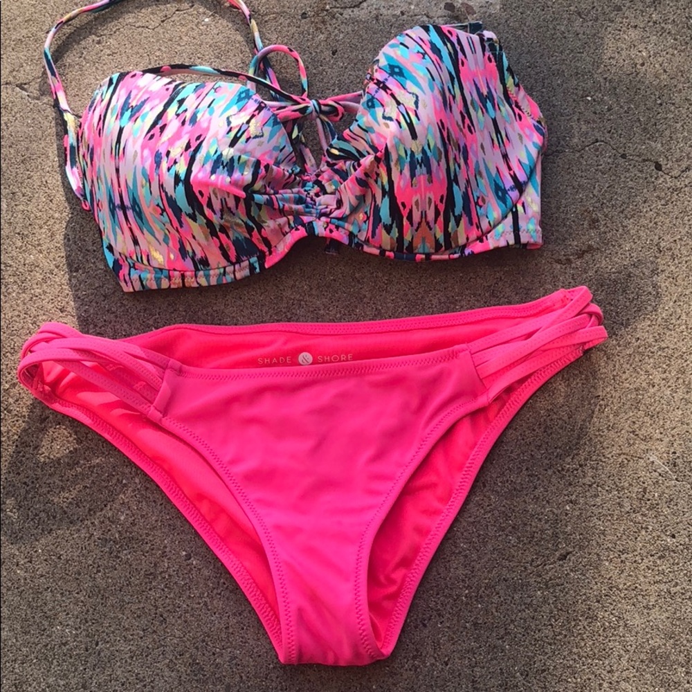 Multi colored bikini